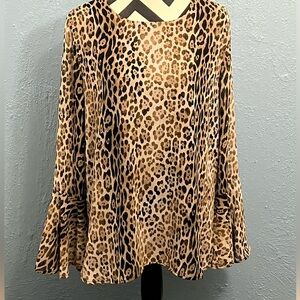 Calvin Klein Leopard Blouse